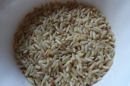 нешлифованный рис