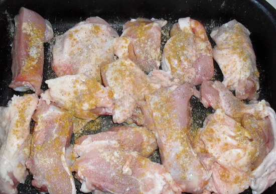 Бедро охлажденное куриное сколько варить