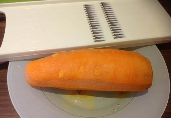 морковный корнеплод